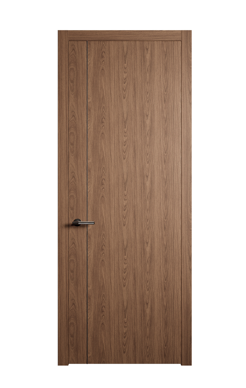 Межкомнатная дверь Стрит глухая американский орех 27646