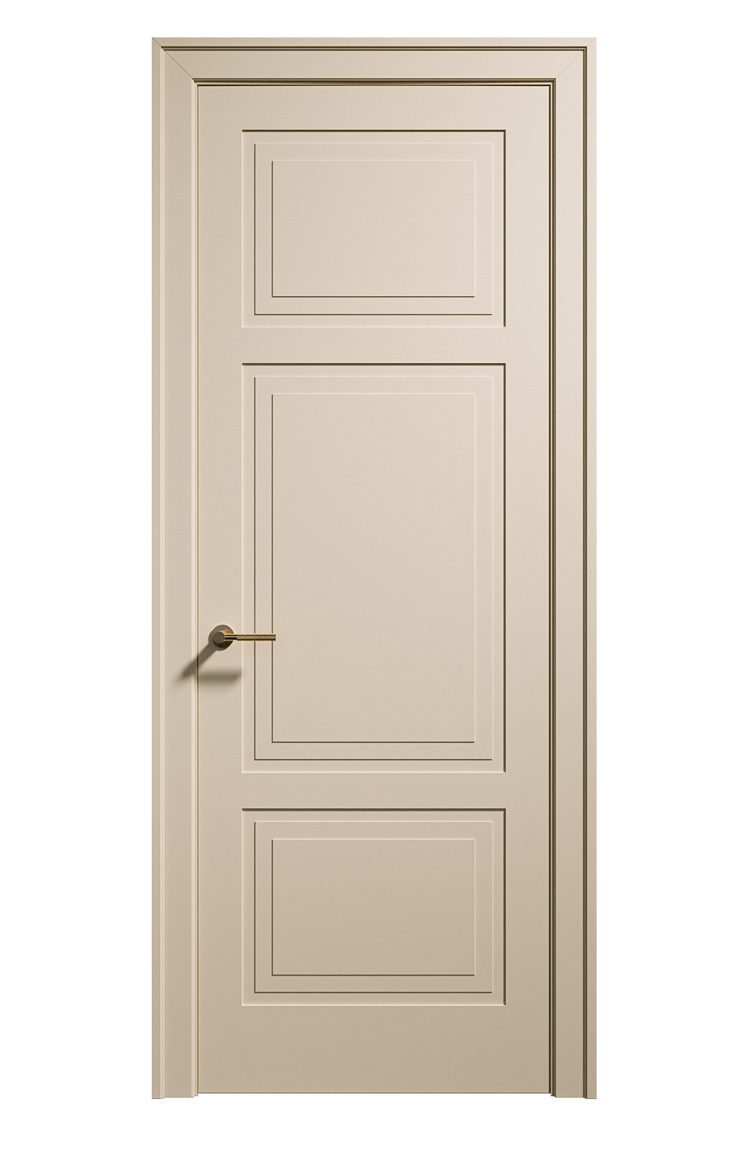 Межкомнатная дверь Статус-4 глухая эмаль ral 9001 26658