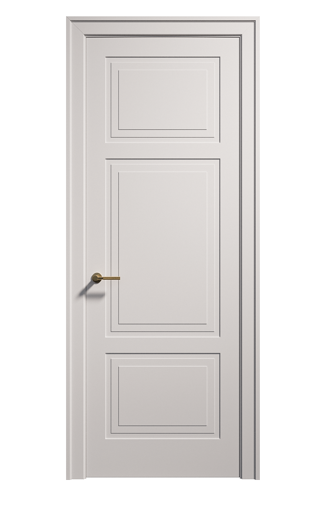 Межкомнатная дверь Статус-4 глухая эмаль ral 9003 26674